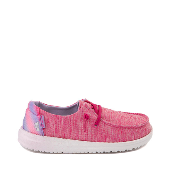 NWT Hey Dude Wendy Sparkling Slip-On Toddler Casual Shoe – Pink 8 - Picture 1 of 2
